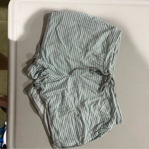 Striped Pajama Shorts